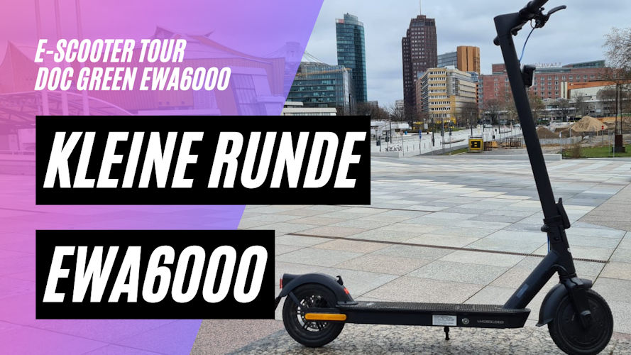 Kleine Runde mit dem Doc Green EWA 6000