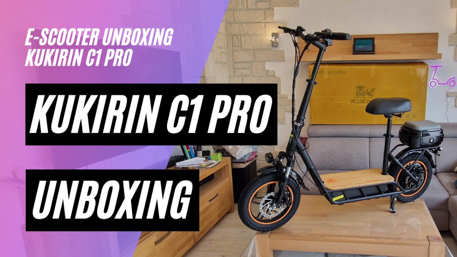 KuKirin C1 Pro - Unboxing (48V, 15AH, 500W)