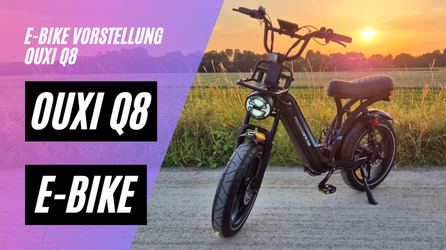 OUXI Q8 - Unboxing, Vorstellung und Testfahrt (48V; 15AH; 250W)