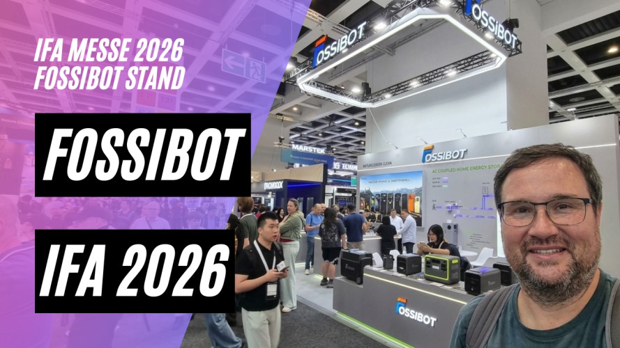 FOSSiBOT Stand auf der IFA Messe - Die neue Produkte