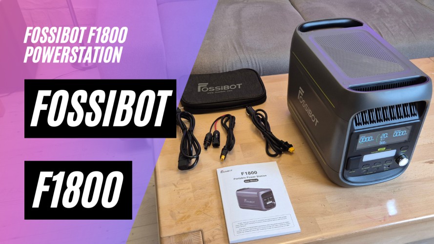FOSSiBOT F1800 Powerstation (1024Wh / 1800W)