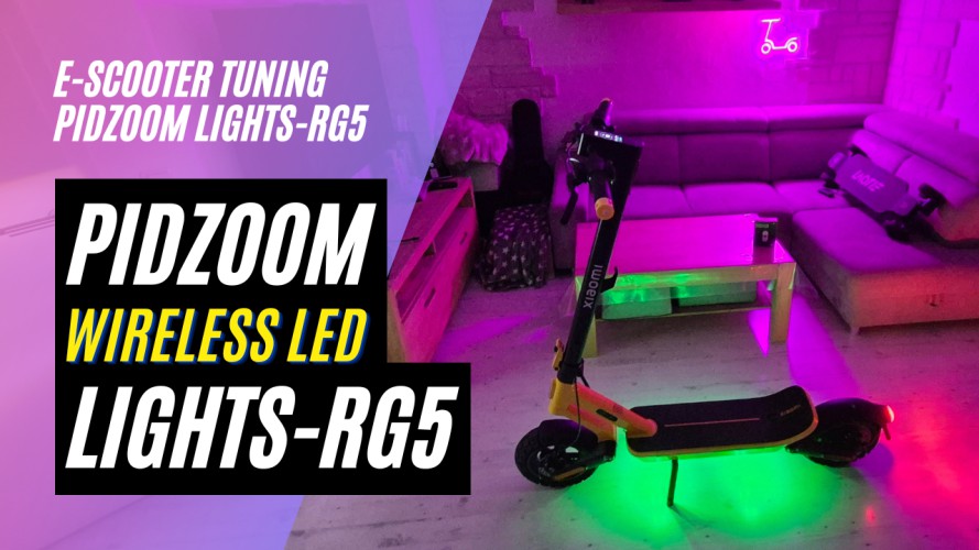 PIDZOOM- Wireless LED Lights-RG5 - XIAOMI 6 ULTRA  - Tuning