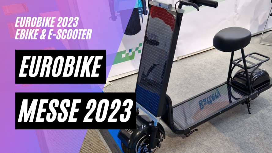Eurobike Messe 2023 - 21. - 25.062023 in Frankfurt am Main