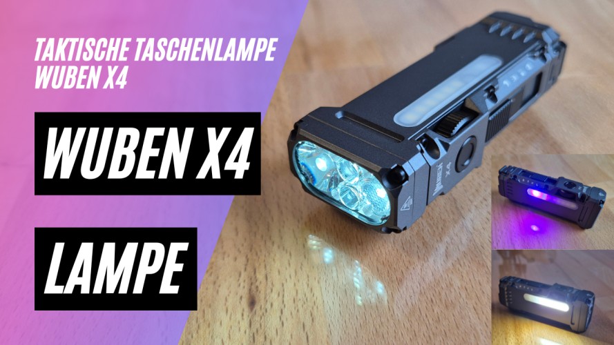 WUBEN X4 - Vorstellung