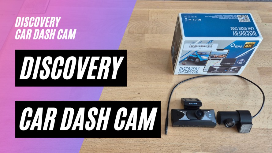 Discovery Car Dashcam 4k + 2,5K