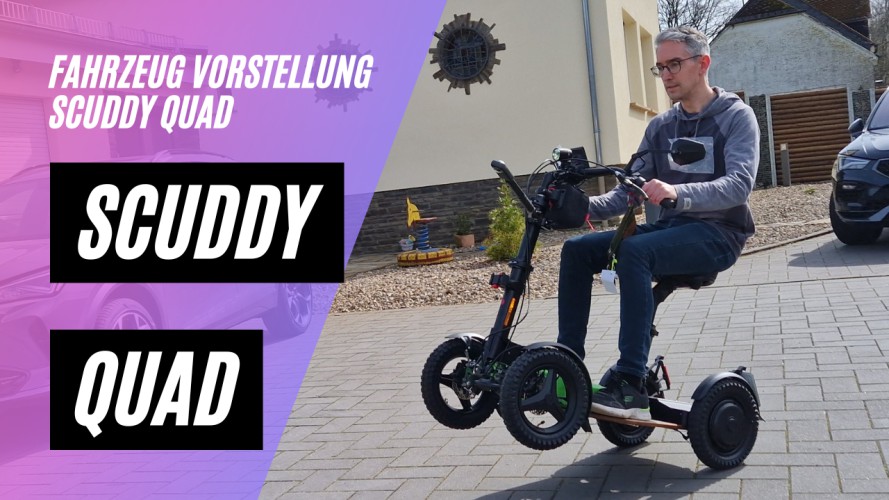 Scuddy Quad - Vorstellung und Probefahrt - Zu Gast bei AJ Automobile