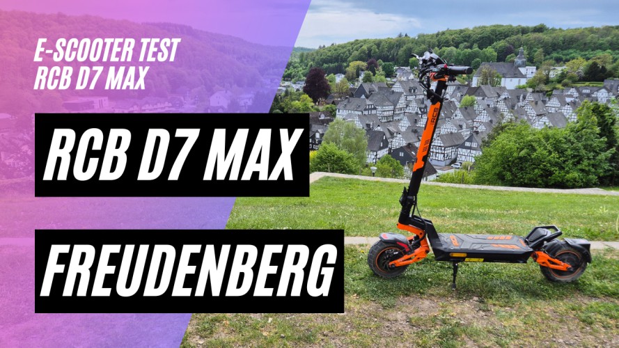 RCB D7 MAX - Bergtest in Freudenberg (52V; 27AH; 2x 1800W)
