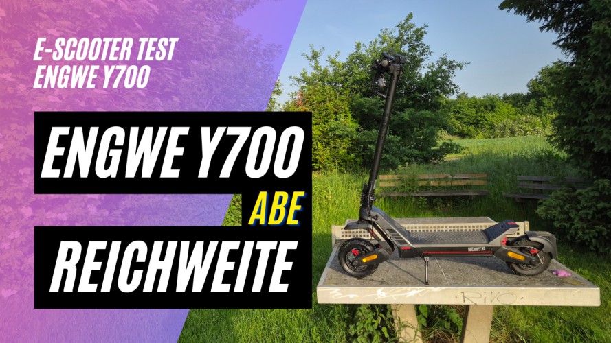 ENGWE Y700 ABE - Reichweitentest (48V;18,2AH;500W)