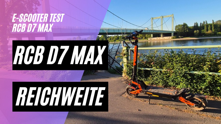 RCB D7 MAX - Reichweitentest (52V; 27AH; 2x 1800W)